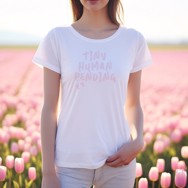 Gravidez humorística dactiloscópica cor-de-rosa (Criador carregado)