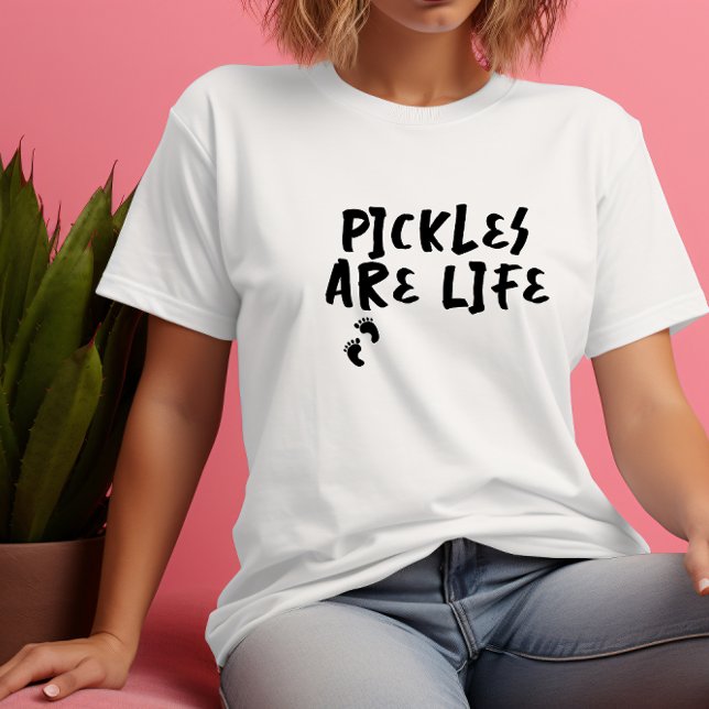 Gravidez humorística, impressão digital negra, T-S (Criador carregado)