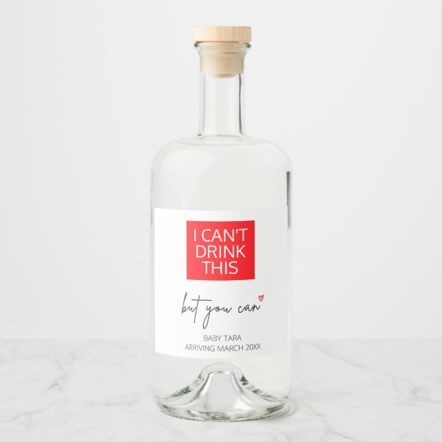 Gravidez Não posso beber esta revista (Frente)