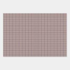 Gray Rose Plaid Classic Pattern