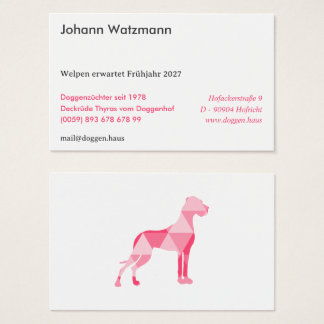 Great Dane international グレートデン+シルエット