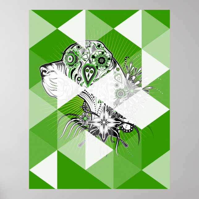 Great Dane Poster (Frente)