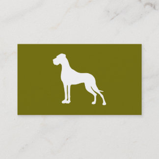 Great Danes cartões verdes