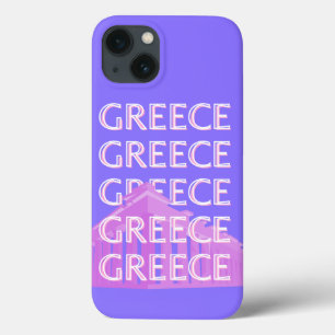 Grécia, Arte Viagem de Atenas, Arte RetroViagem