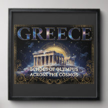 Grécia Cósmica Templo Antigo Arte Celestial