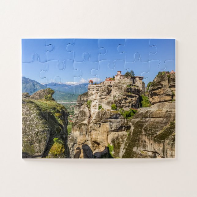 Grécia de Mosteiro de Meteora Quebra-cabeça - Cená (Horizontal)