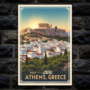 Grécia de viagem: uma coleção de Posters Vintage 1