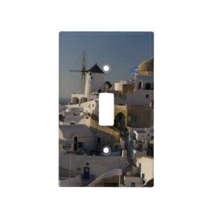 Grécia e ilha grega de Santorini, cidade de Oia