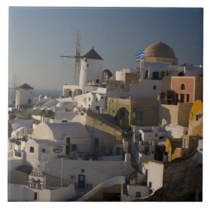 Grécia e Ilha Grega de Santorini cidade de Oia