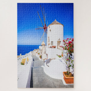 Grécia Quebra-cabeça Santorini