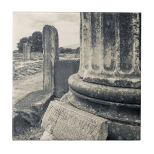 Grécia, ruínas de cidade antiga
