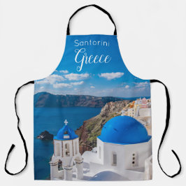 Grécia Santorini - Cozinha Cênica Apron