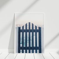 Grécia Santorini Poster de Verão