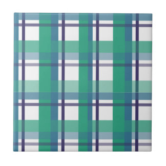 Green And Purple Tartan Pattern