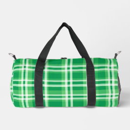 Green And White Plaid