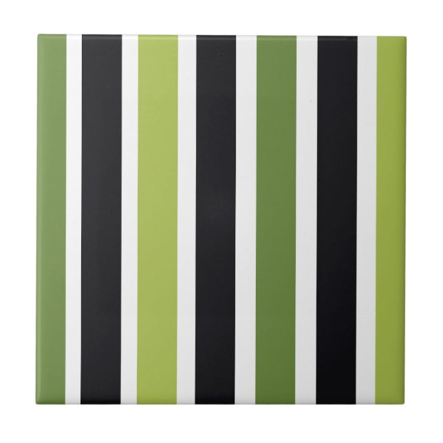 Green Black Stripes (Frente)