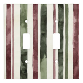 Green Burgundy Strips Natal