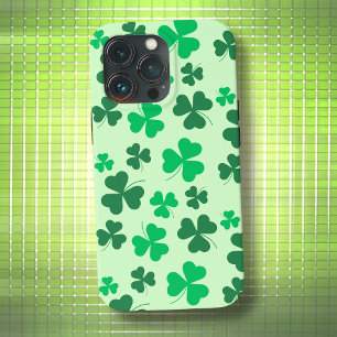 Green Clover Shamrock Irlanda Retro Elegante Irlan