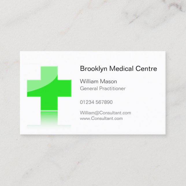 Green Cross Healthcare Medical Center - Cartão de  (Frente)