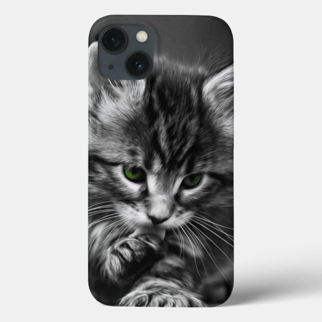 Green Eyed Kitten (Verso)