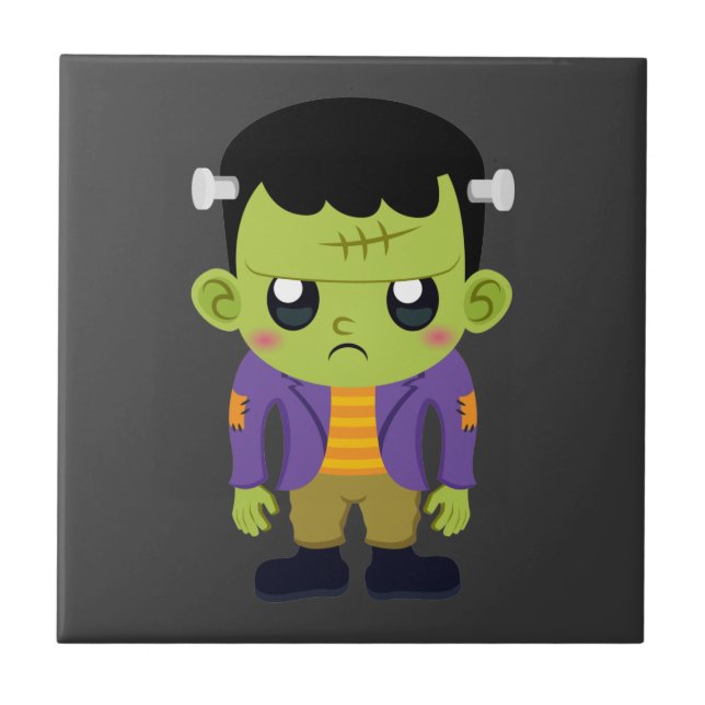 Green Frankenstein Monster Halloween (Frente)