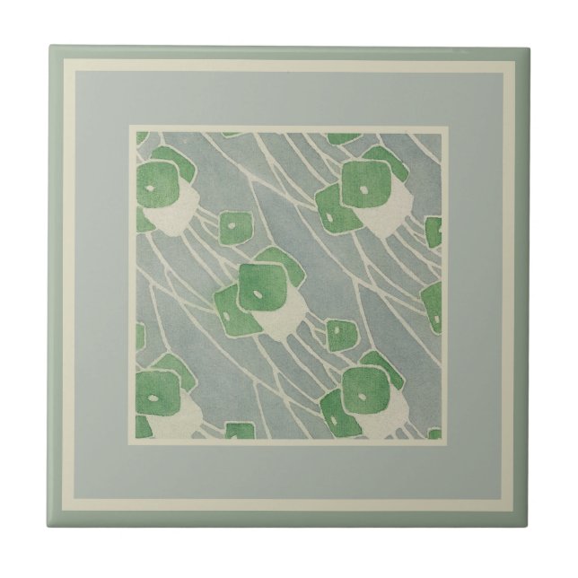 Green Geométrico 1915 Hannah Borger Overbeck (Frente)