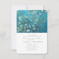 Green Lanscape - Convite para casamento de pintura