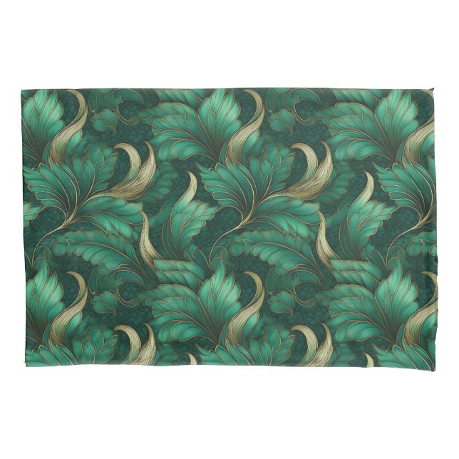 Green leaves pattern (Frente)