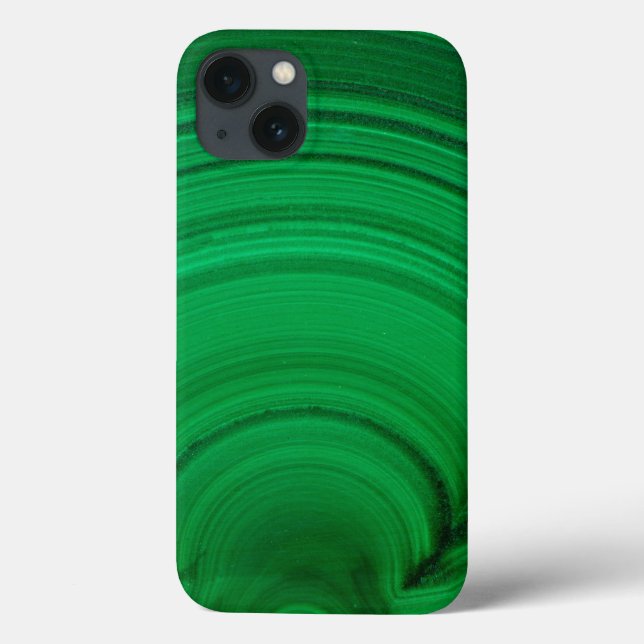 Green Malachite Close-Up (Verso)