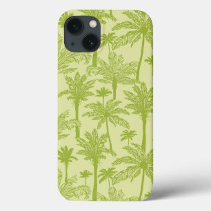 Green Palm Trees Pattern