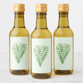 Green plant in the shape of a bouquet.