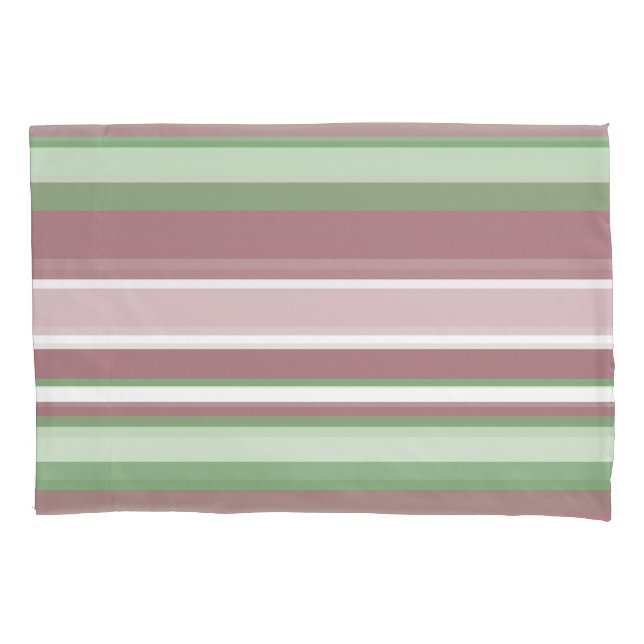 Green, Rose and Pink Stripes (Frente)