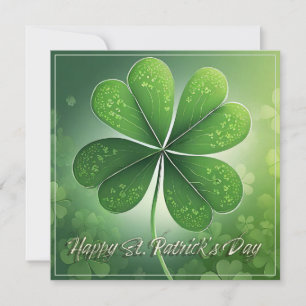 Green Shamrocks Feliz Rua. Dia de Patrick (8) c