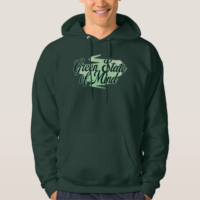Green State of Mind St Patrick’s Day - Moletons (Frente)