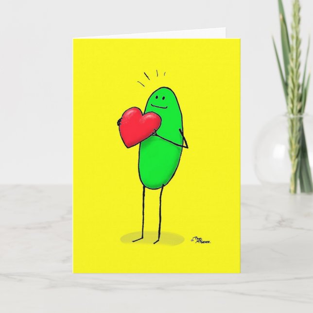 Green Weenii "Tudo que você precisa é..." Cartão (Frente)