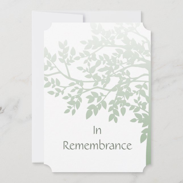Green White Tree deixa um convite personalizado (Verso)