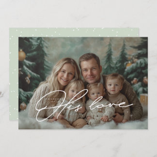 Green Wonders do seu cartão de Natal de amor