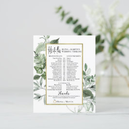 Greenerase deixa texto do dia de casamento