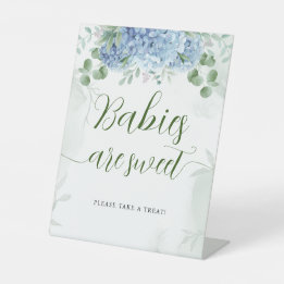 Greenery Blue hydrangea Babies são Sweet Show