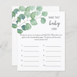 Greenery - Diga o nome do jogo de chá da COMIDA do