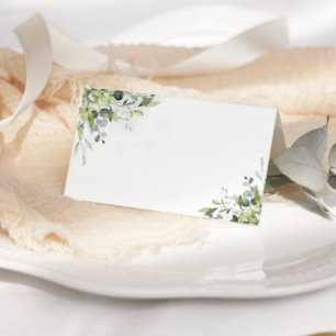 Greenery eucalyptus cartões de casamento