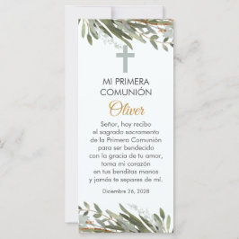 Greenery First Community Bookmark em espanhol