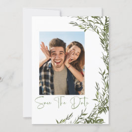 Greenery Foto Salvar O Convite De Data