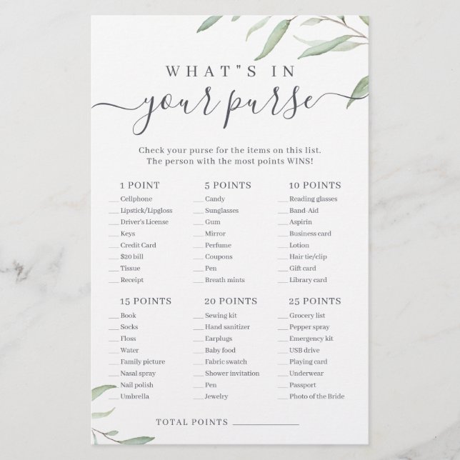 Greenery, o que há no seu jogo de chás de panela (Frente)