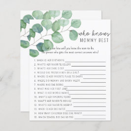 Greenery - Quem conhece o melhor jogo das mamães