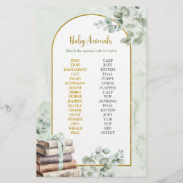 Greenery Storybook Bebês Jogo