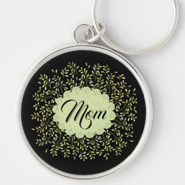 Greenery Wreath, Doily com a Mãe Chaveiro