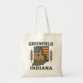 Greenfield Indiana American Flag Bolsa
