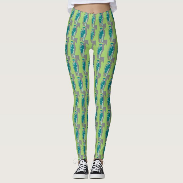 Greens Martini Shakers Leggings (Frente)