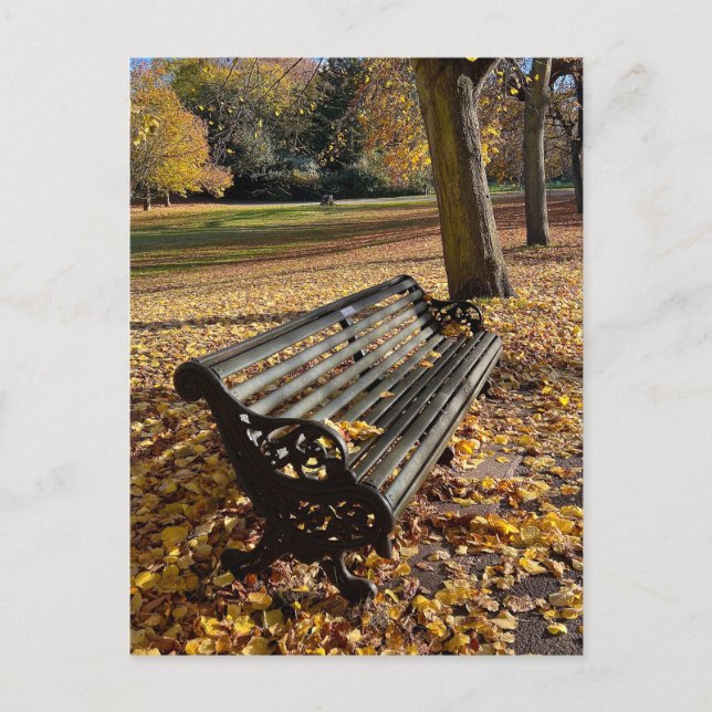 Greenwich Park, cartão postal britânico de Londres (Frente)